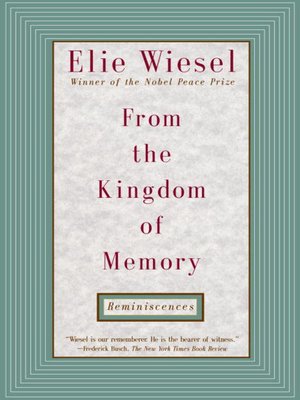 cover image of From the Kingdom of Memory